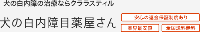 犬の白内障目薬屋さん|犬の白内障の治療ならクララスティル【安心の返金保証制度あり】【業界最安値】【全国送料無料】