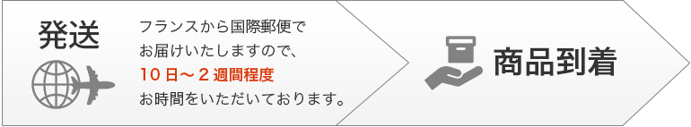 定期の発送の手順